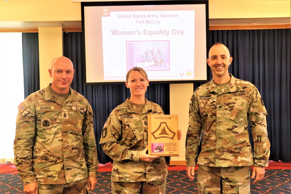 Fort McCoy supports 2023 Women’s Equality Day with special observance