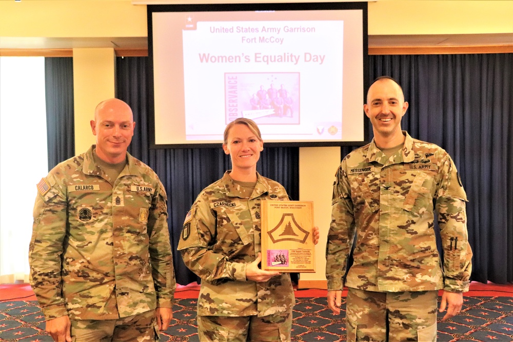 Fort McCoy supports 2023 Women’s Equality Day with special observance