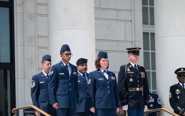Guard OAY Airmen Participate in Arlington National Cemetery Wreath Laying Ceremony