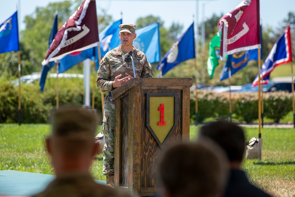 Victory with Honors: the Big Red One welcomes new deputy commander