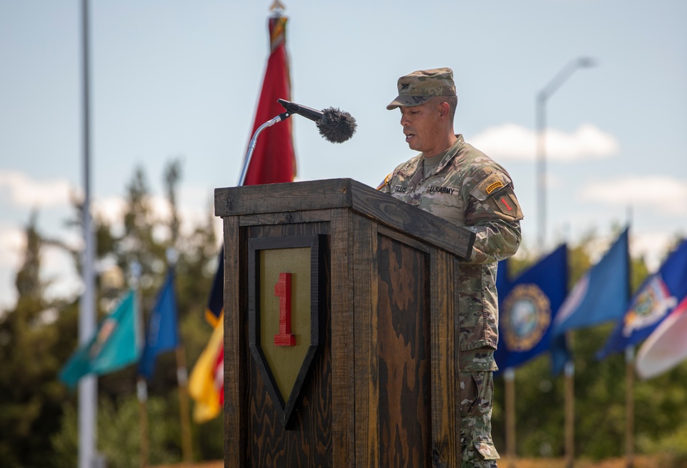 Victory with Honors: the Big Red One welcomes new deputy commander