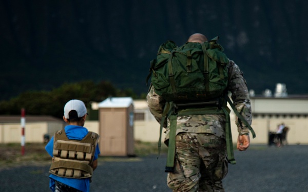 Bellows Ruck Sack Race