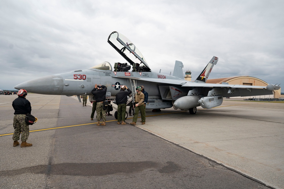 EA-18Gs prepare for flight at Red Flag-Alaska 23-3