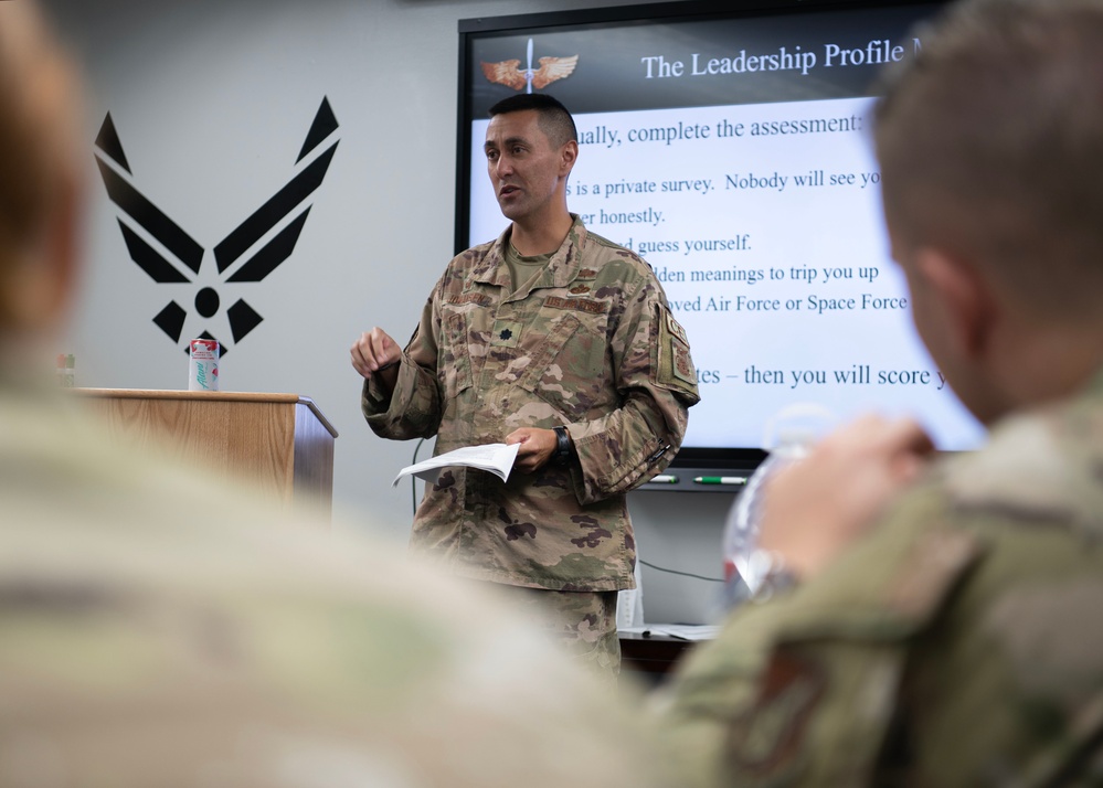 Developing leaders; Andersen holds flight commander course