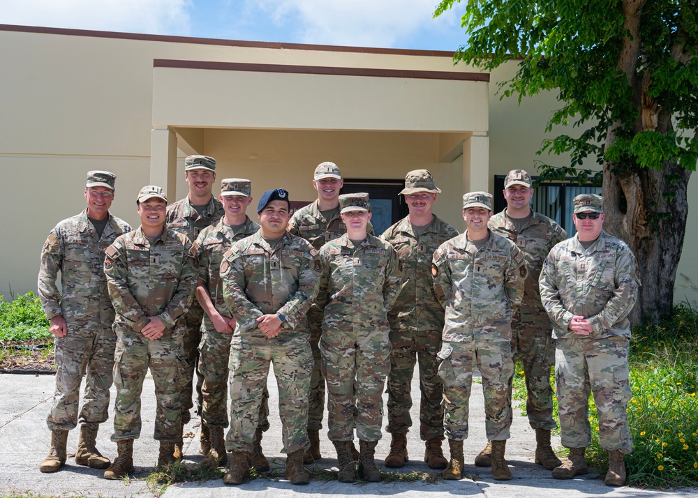 Developing leaders; Andersen holds flight commander course