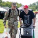 Big Red One Attends Kansas City Chiefs Training Camp