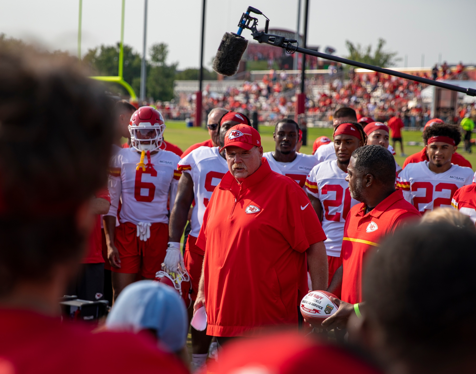 DVIDS - Images - Big Red One Attends Kansas City Chiefs Training