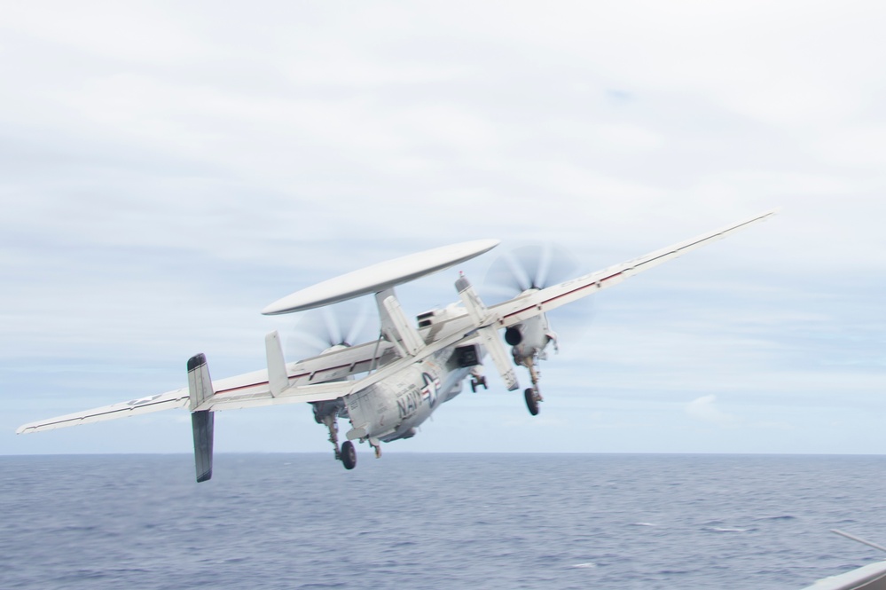 USS Carl Vinson (CVN 70) Conducts Flight Operations