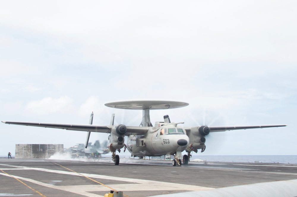 USS Carl Vinson (CVN 70) Conducts Flight Operations