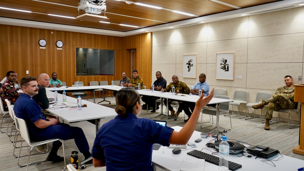 U.S. Coast Guard conducts engagements in Port Moresby, Papua New Guinea