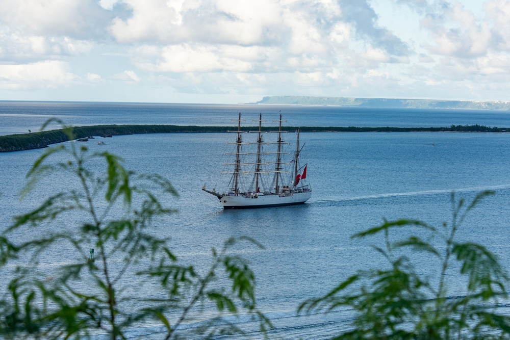 B.A.P. Unión Departs Guam