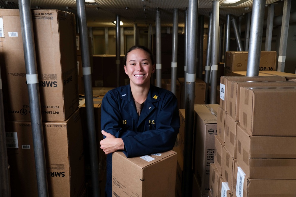 Spotlight on a Boxer Supply Officer