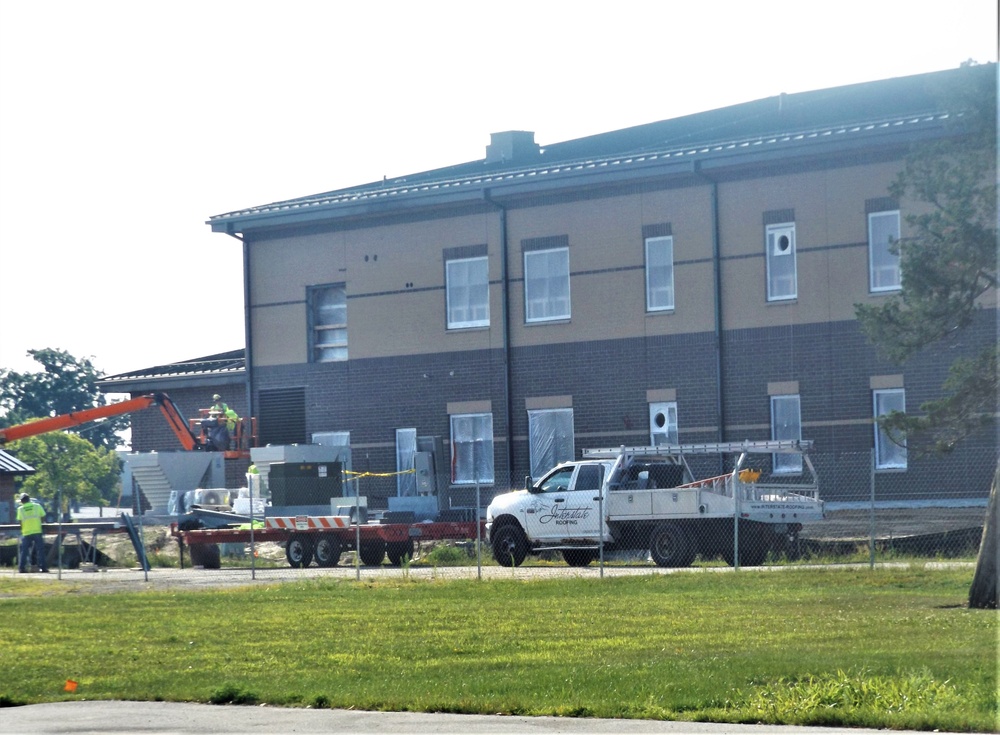 Fort McCoy’s brigade headquarters construction project now 75 percent complete; work remains steady