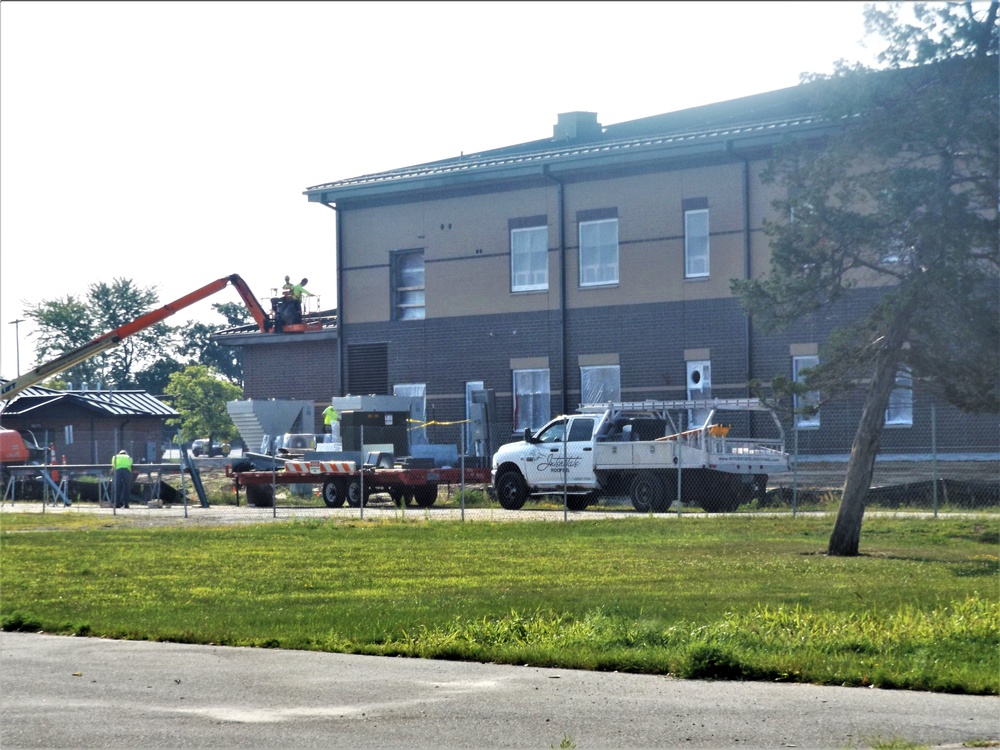 Fort McCoy’s brigade headquarters construction project now 75 percent complete; work remains steady