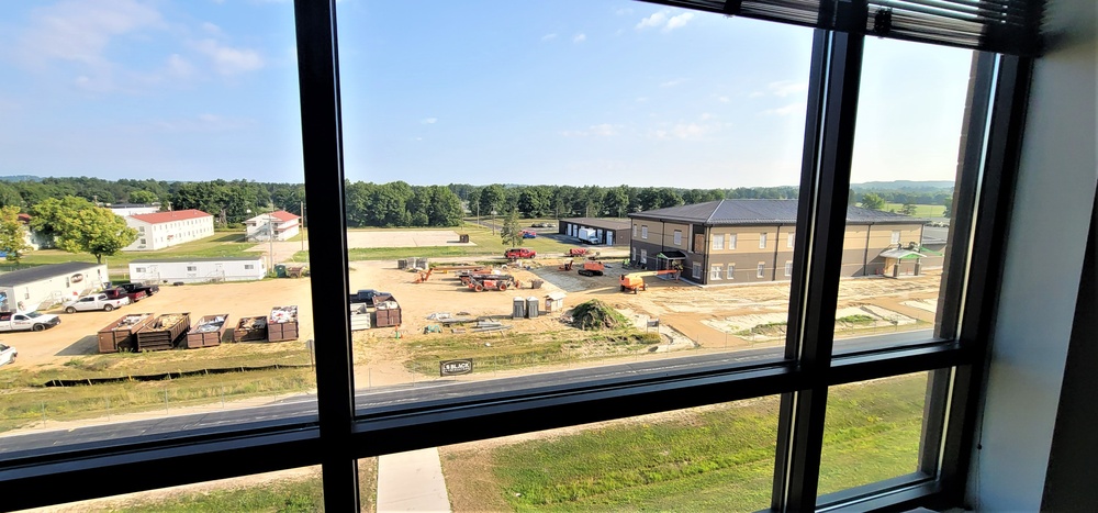 Fort McCoy’s brigade headquarters construction project now 75 percent complete; work remains steady