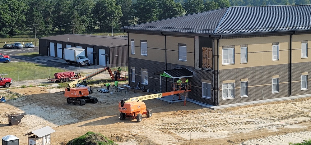 Fort McCoy’s brigade headquarters construction project now 75 percent complete; work remains steady