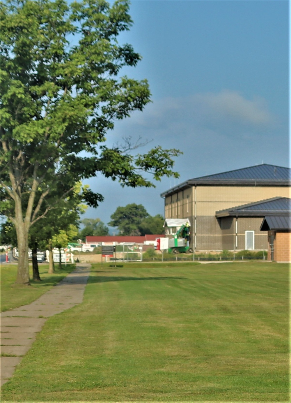 Fort McCoy’s brigade headquarters construction project now 75 percent complete; work remains steady