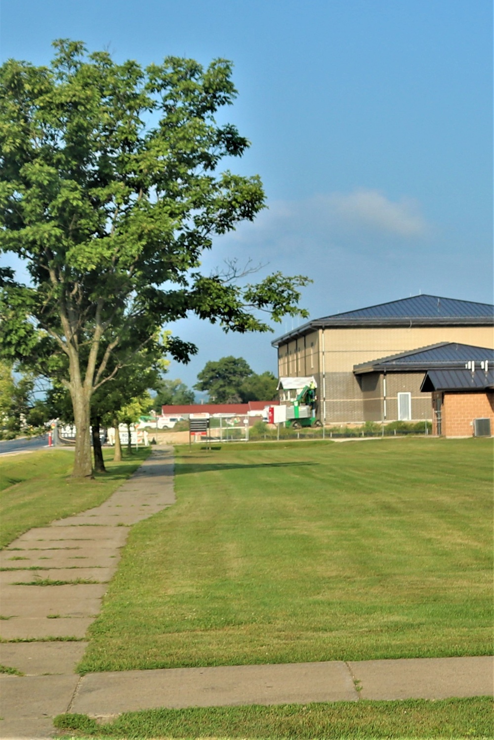 Fort McCoy’s brigade headquarters construction project now 75 percent complete; work remains steady