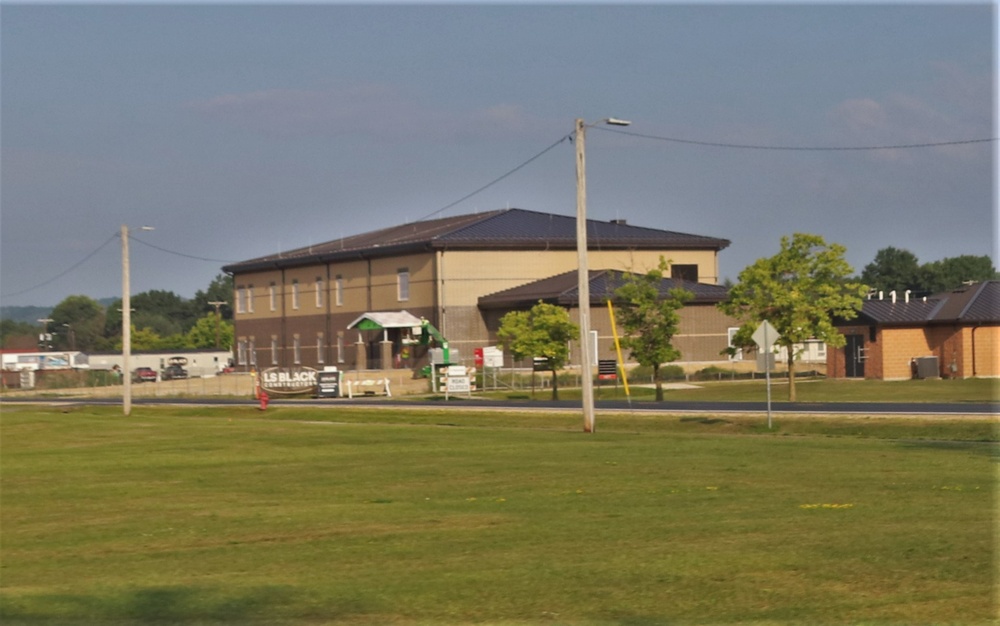 Fort McCoy’s brigade headquarters construction project now 75 percent complete; work remains steady