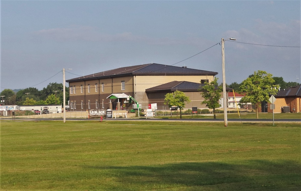 Fort McCoy’s brigade headquarters construction project now 75 percent complete; work remains steady