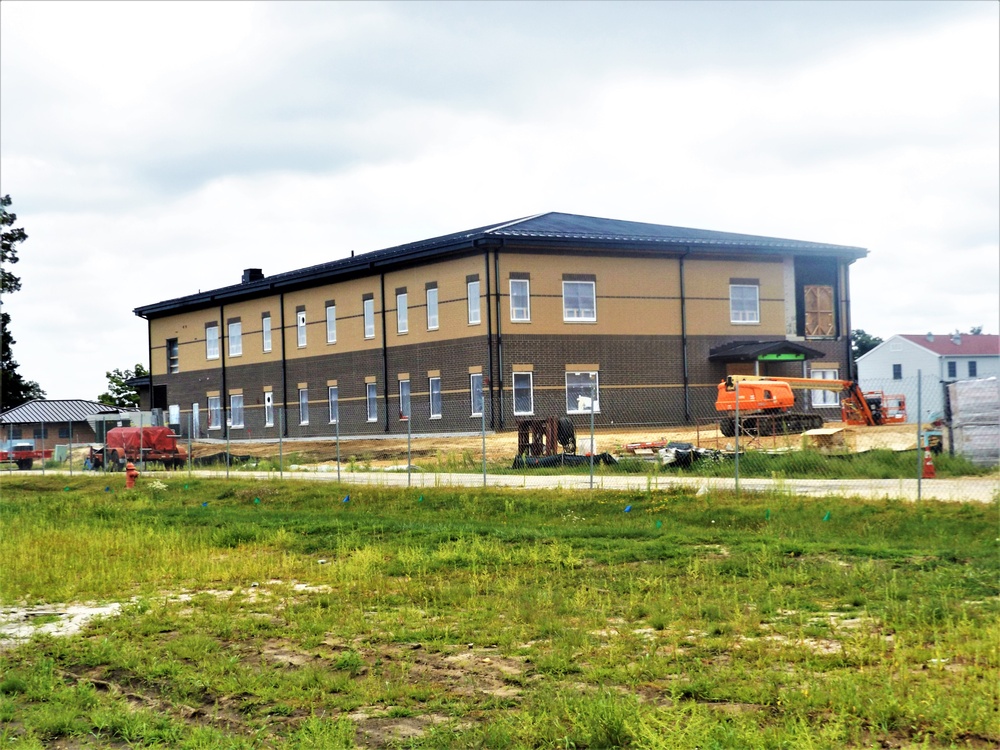 Fort McCoy’s brigade headquarters construction project now 75 percent complete; work remains steady