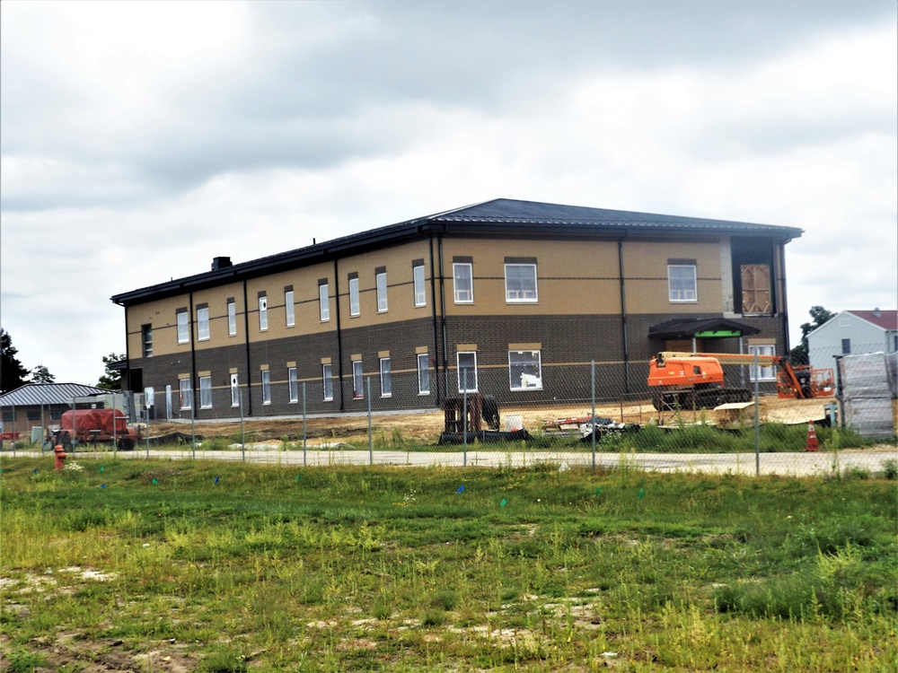 Fort McCoy’s brigade headquarters construction project now 75 percent complete; work remains steady