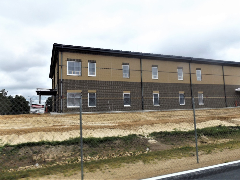 Fort McCoy’s brigade headquarters construction project now 75 percent complete; work remains steady