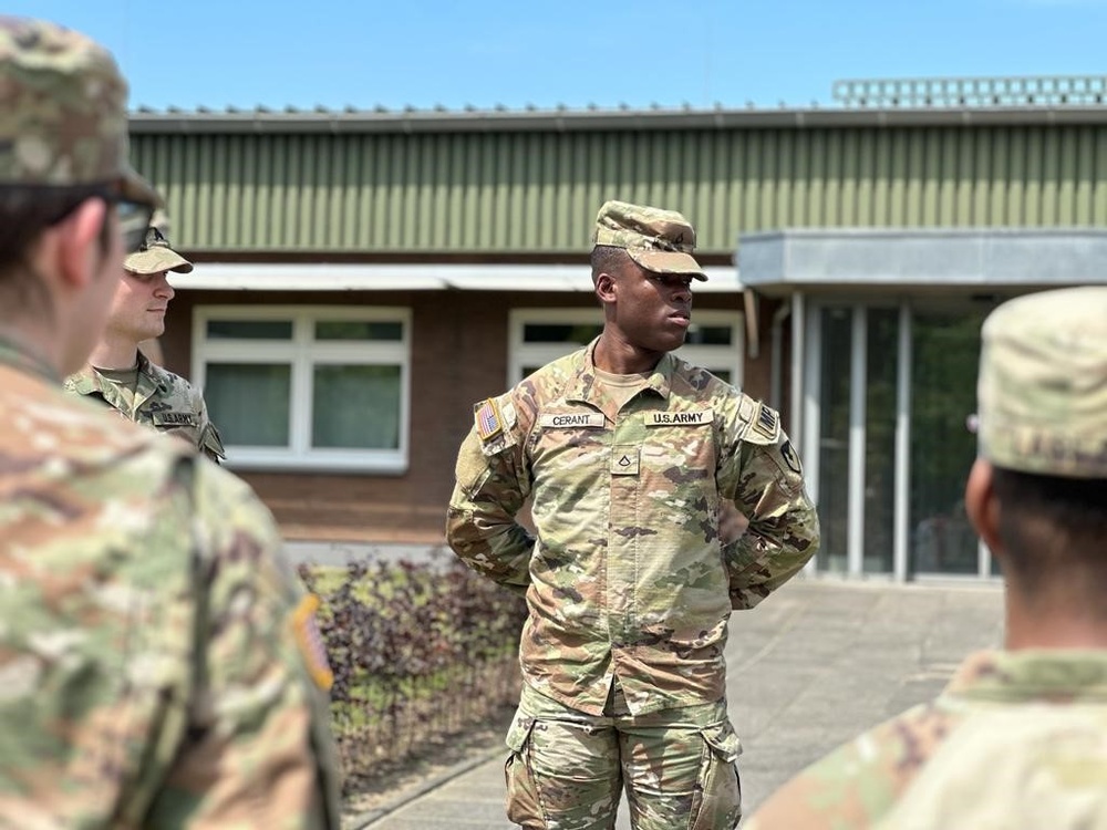 USAG Benelux Spotlight: Spc. Shamar Cerant