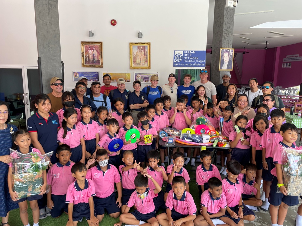 Military Sealift Command visits Drop-In Center during community outreach event