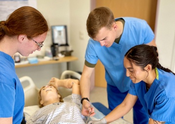 Training in Germany starts cadets’ path toward Army Nursing