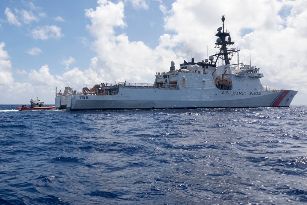 USCGC Munro Conducts Routine Small-Boat Training in South China Sea