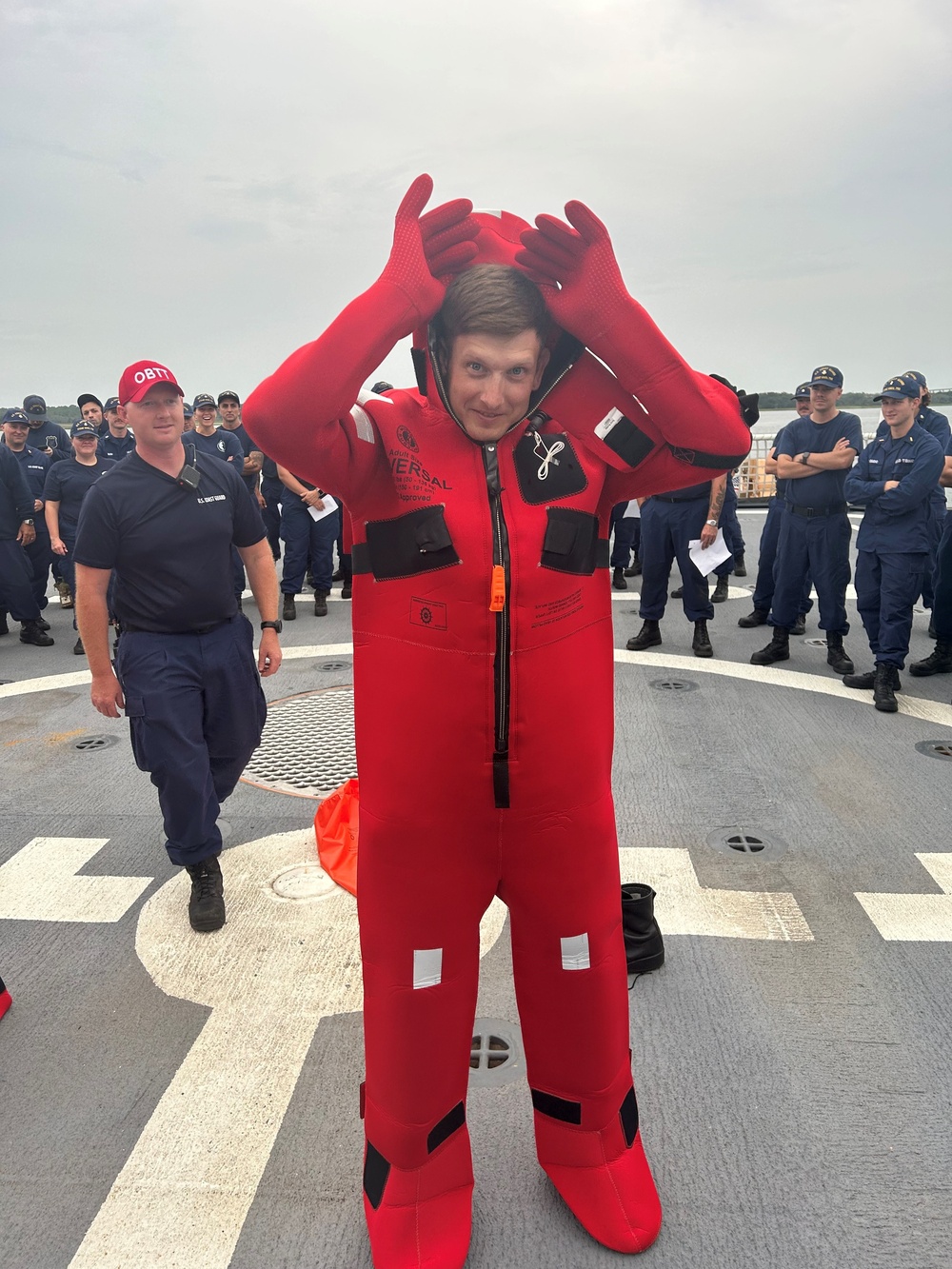 Training aboard U.S. Coast Guard Cutter Stone