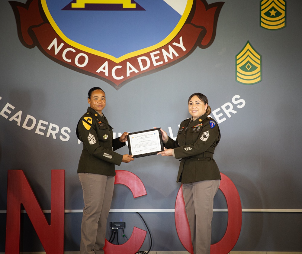 7th Army Noncommissioned Officer Academy's Master Leader Course Graduation