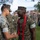 U.S. Marine Corps Lance Cpl. Robert Kiffs promoted to corporal and commissioned as a second lieutenant