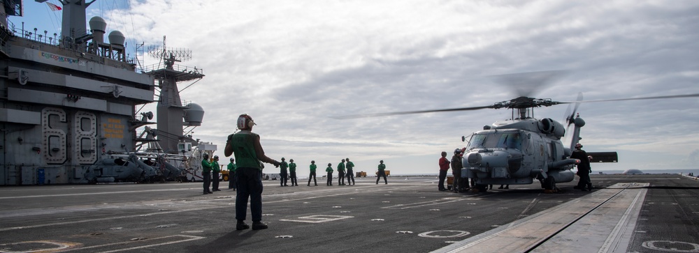 Nimitz Conducts Flight Operations