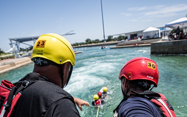 63rd Civil Support Team Conducts water rescue response training