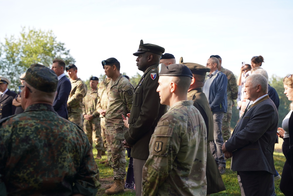 52nd commemoration of U.S. Army Chinook Helicopter crash in Pegnitz