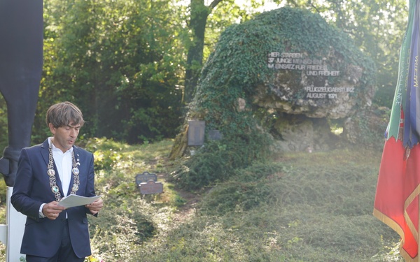 52nd commemoration of U.S. Army Chinook Helicopter crash in Pegnitz