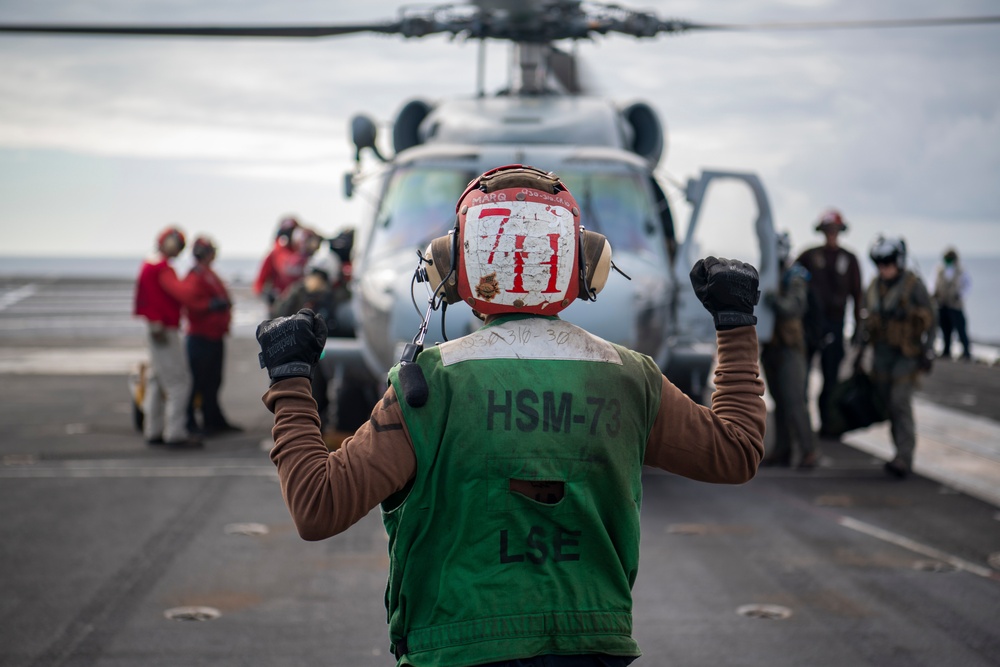 Nimitz Conducts Flight Operations