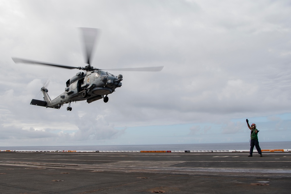 Nimitz Conducts Flight Operations