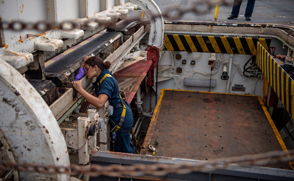 Nimitz Works Underway