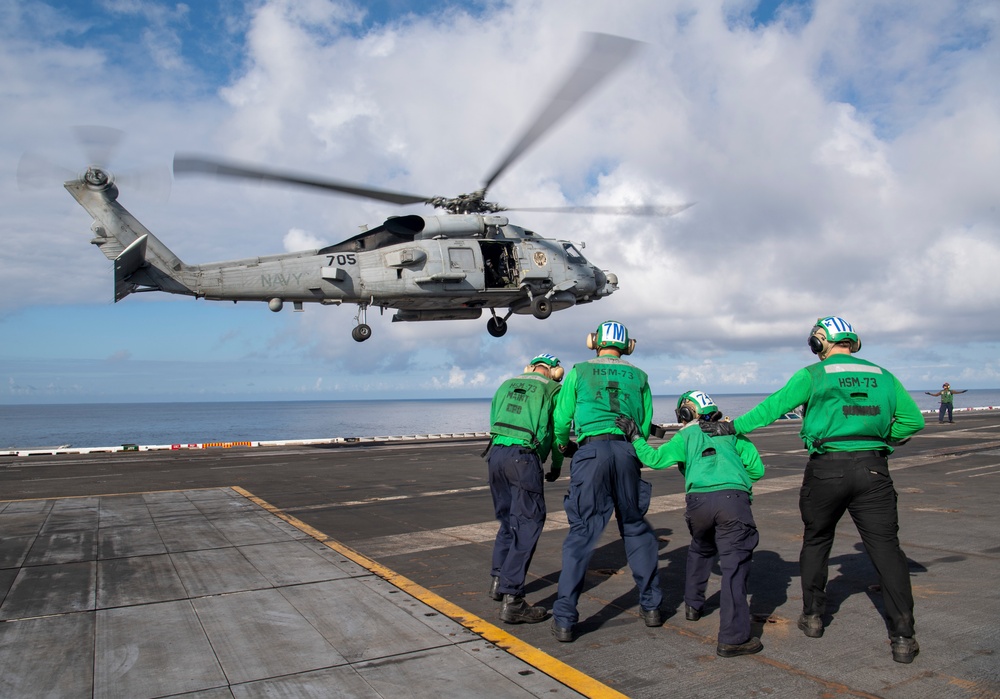 Nimitz Conducts Flight Operations