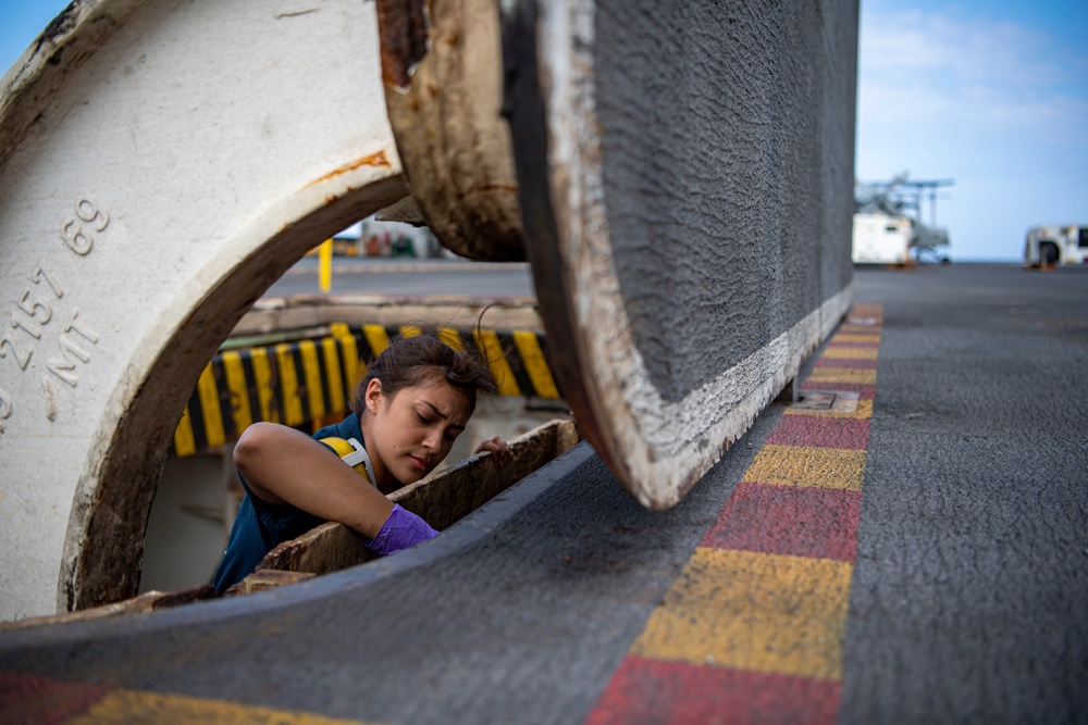 Nimitz Works Underway