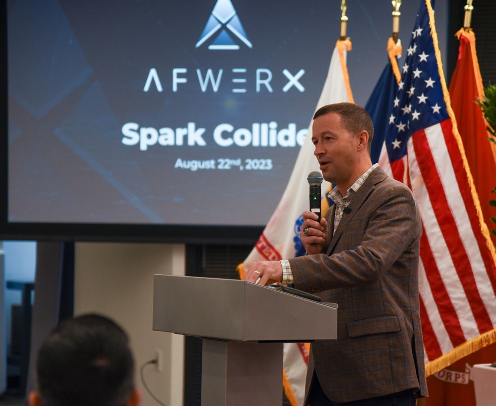 AFWERX director kicks off Fed Supernova Spark Collider event