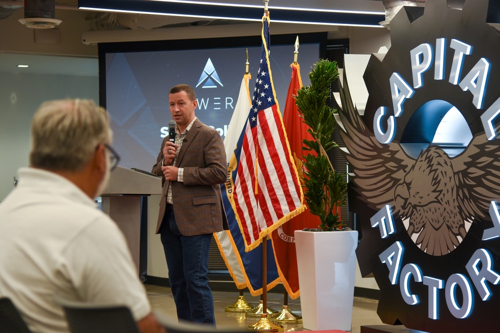 AFWERX director kicks off Fed Supernova Spark Collider event