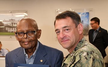 FRCE employee retires after 70 years of military, civil service