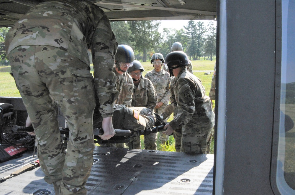 FORT DIX- MSTC 68W Combat Medic, MedEvac training