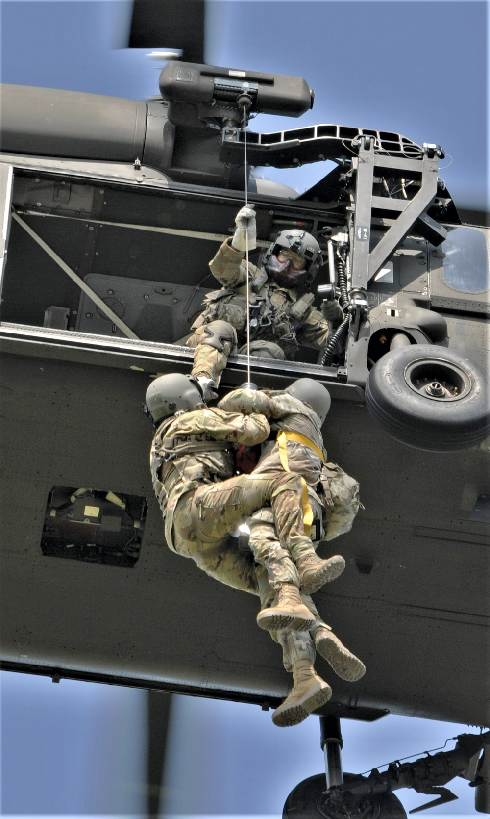 FORT DIX- MSTC 68W Combat Medic, MedEvac training