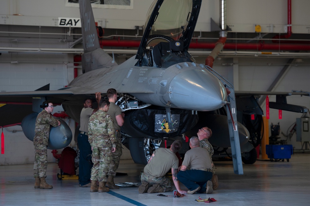 180FW Airmen Conduct Daily Training Ensuring Readiness