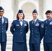 Air National Guard Outstanding Airmen of the Year Honorees Participate in a Public Wreath-Laying Ceremony